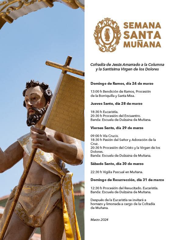 Semana Santa en Muñana 2024 Muñana